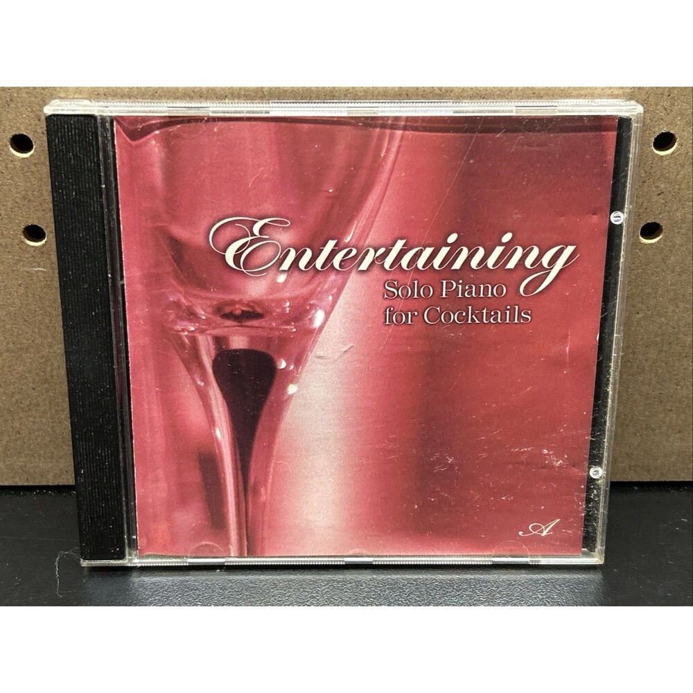 Various - Entertaining: Solo Piano For Cocktails - Music CD